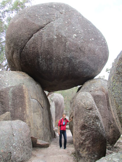 ... und unten waren auch noch ein paar Hindernisse zu bewältigen 