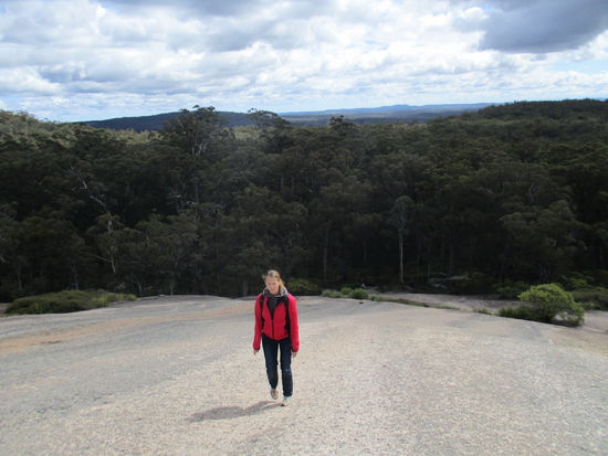 Beim Aufstieg auf den Bald Rock