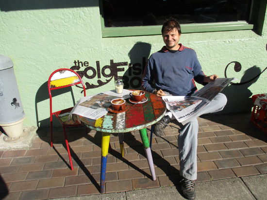 Frühstück in Armidale