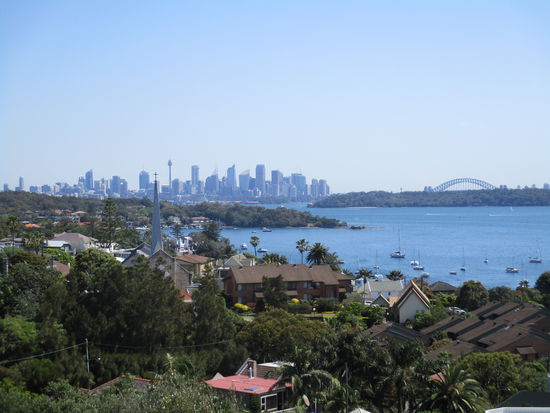 Ebenso (von Watsons Bay aus)