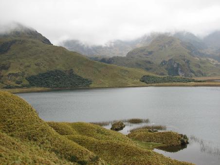 Die Lagune von Artillo bei Regen
