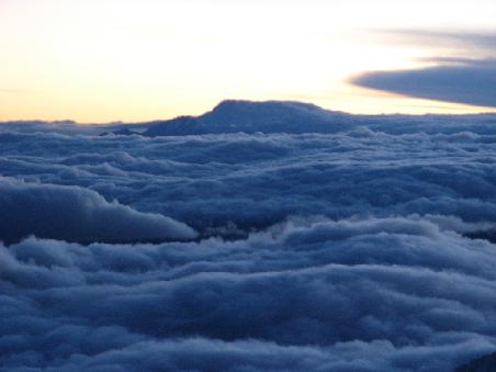 Ueber den Wolken...