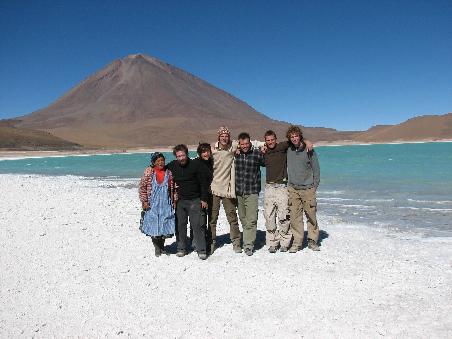 Unsere Gruppe: (v.l.n.r.)
Lucy, Steffano, Natalia, ich, Collin, Michael, Johannes