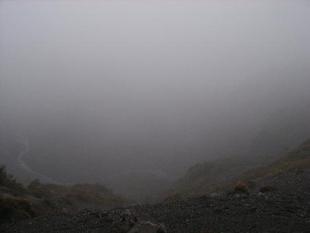 Der "traumhafte" Blick auf den "Lower Tama Lake"