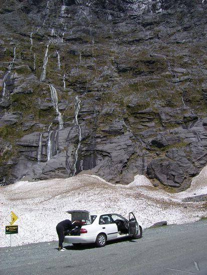 Kruz vor dem Humer Tunnel