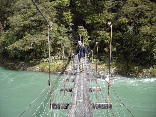 Bei den "Blue Pools"