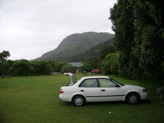 Campingplatz in Punakaiki