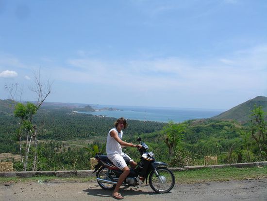 Auf dem Weg zum Strand
