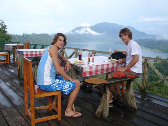 Mittagspause mit exellentem Blick