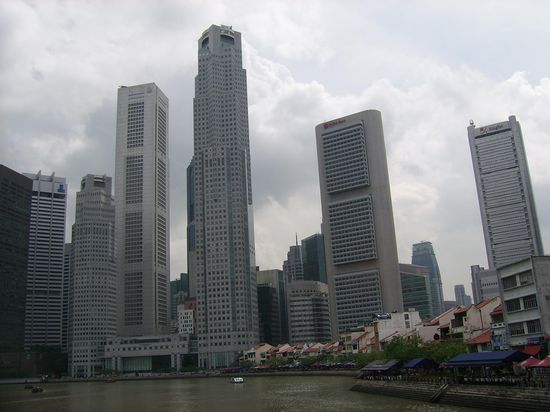 Die Skyline im "Finacial District"