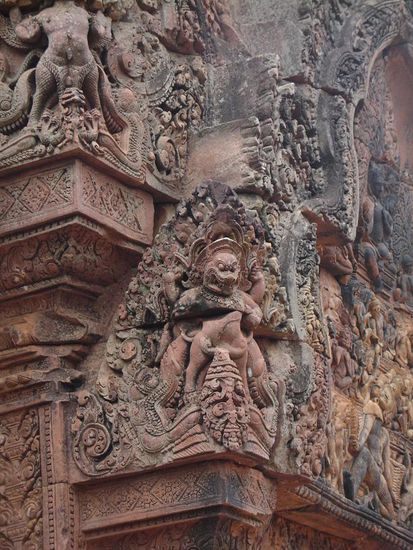Carving im Bantasey Srei