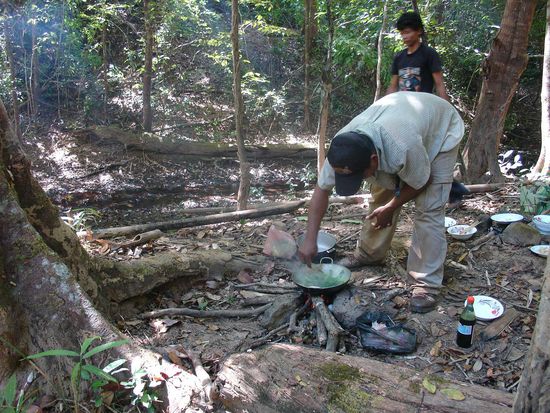 Mittagspause: Nudelpfanne