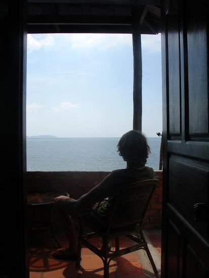 Der Blick aus unserem Zimmer!!!