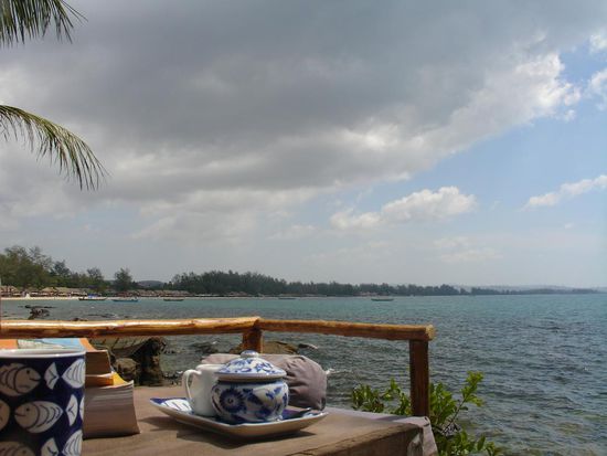 Enspanntes Fruehstueck