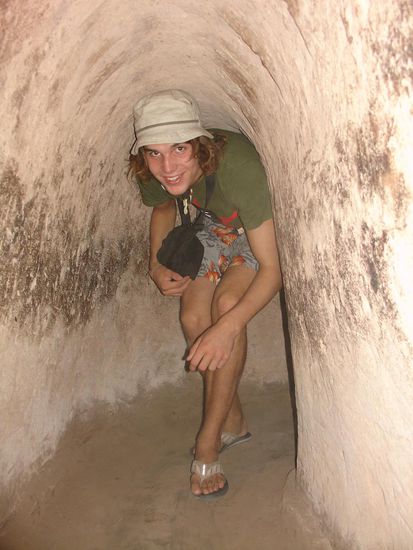 In einem der geraeumigen Tunneln