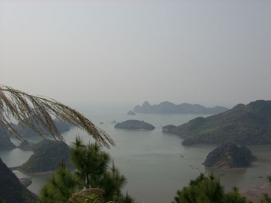 ...mit Ausblick auf die Bay