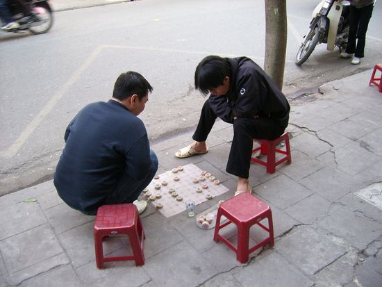 Ein Bild, dass man hier oft sieht.