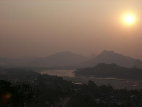 Blick auf den Mekong