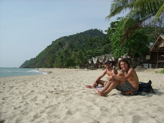 Kleiner Besuch am White Sand Beach