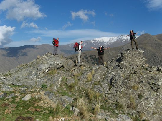 Stimmung und Wetter sind super!