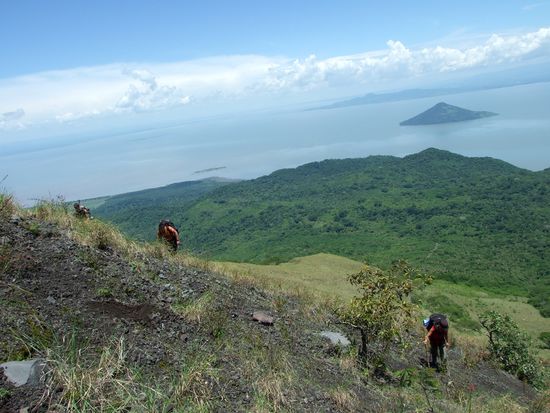 Fuer jeden Schritt werden wir mit diesem Ausblick belohnt