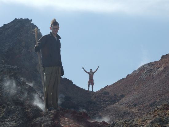 Fast da!(Mike und Adam)