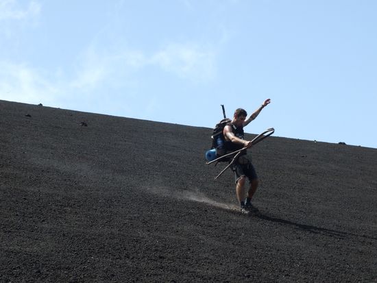 Wieder ist "sliden" angesagt