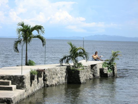 Chillen auf dem Steg...