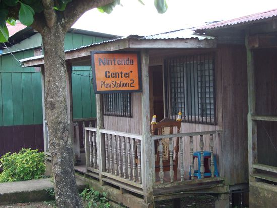 Das Nintendo-Playstation-Center musste einfach festgehalten werden!