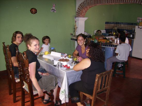 Felice, die auch in meiner Gastfamlie wohnt, hat Geburtstag