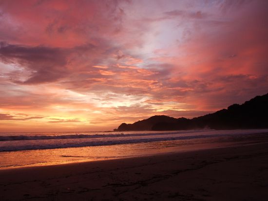 Jeden Abend gibt es einen Sonnenuntergang wie von einer anderen Welt!