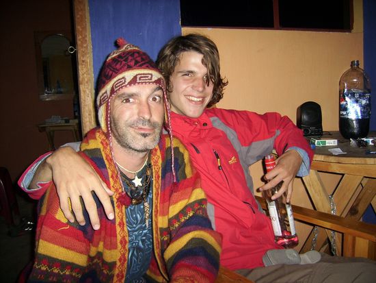 Alexandro und ich beim Spanischlernen