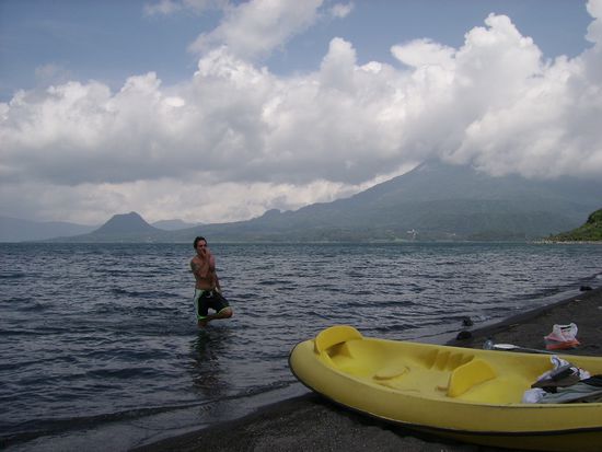 Luke am Playa de Oro