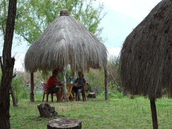 Luke beim Spanischlernen