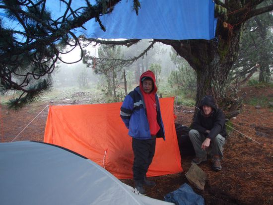 Unser Lager auf 4000m