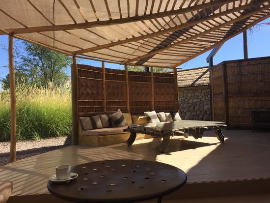 Unser kleines Refugium, das Altiplanico etwas außerhalb des Zentrums von San Pedro de Atacama