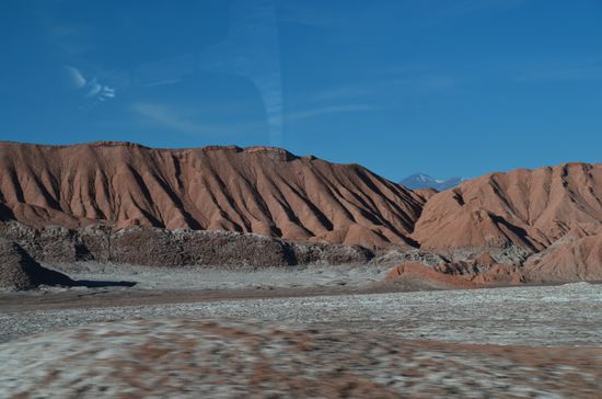 Auf der Fahrt durch das Valle de la Luna