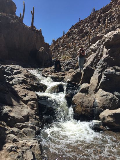 Hier ist für uns das Ende des Tals erreicht. Weitere Kraxeleien müssen wir nicht haben.