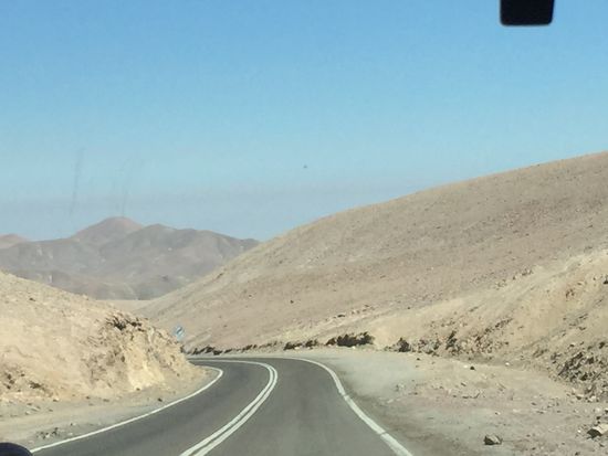 Der Weg an die Küste scheint nicht enden zu wollen