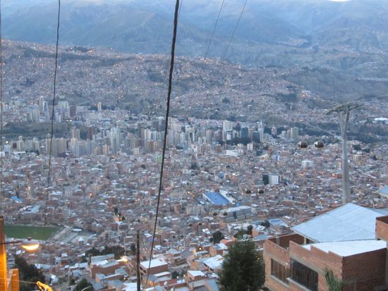 Man sollte schwindelfrei sein!