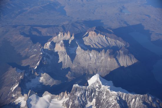 Fast ein Rundflug über den gewaltigen Berg