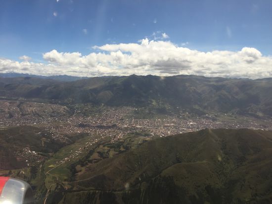 Anflug auf Cusco