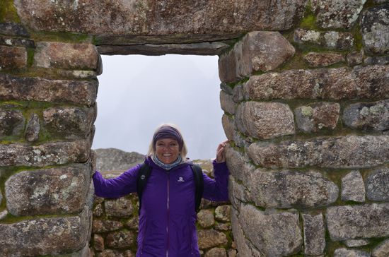 Glücklich auf dem  Berg