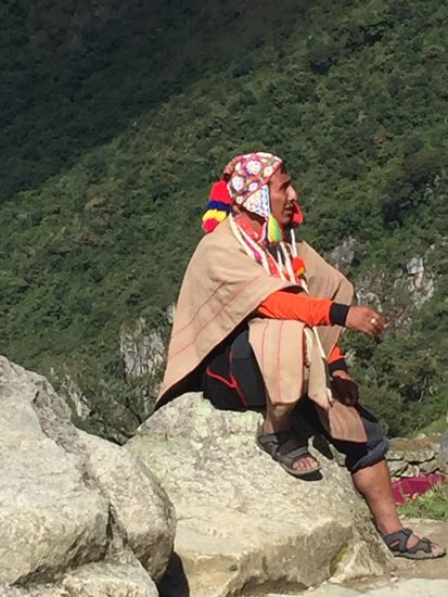 Endlich . . . eine peruanische Tracht