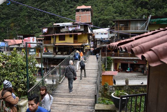 Agua Calientes - wir sind schon recht früh hier und können uns noch ein wenig umsehen