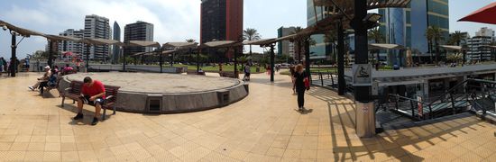 Einkaufszentrum Larcomar - sehr europäisch