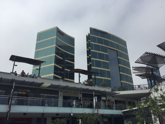 Einkaufszentrum Larcomar - sehr europäisch