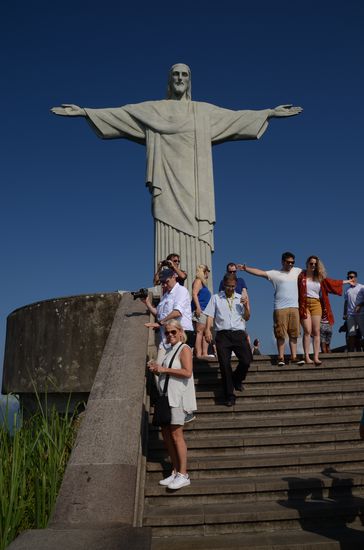 Das Wetter ist traumhaft und klar