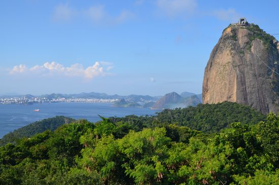 Herrlichstes Wetter für gute Weitsicht - plötzlich ist es aufgeklart. Hier ändern sich die Wetter- bzw. Wolkenverhältnisse ziemlich schnell.