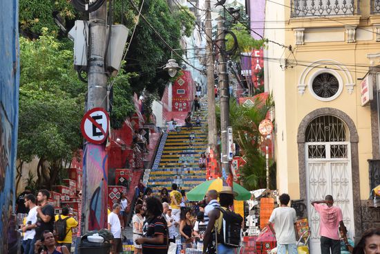 Die besondere Treppe inmitten der Großstadt